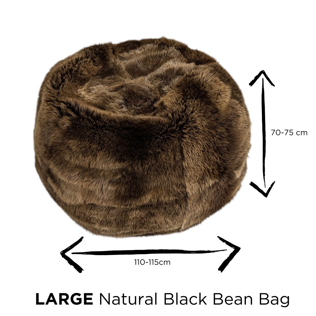 Bean Bag Colossus (Natural Longwool) MADE TO ORDER