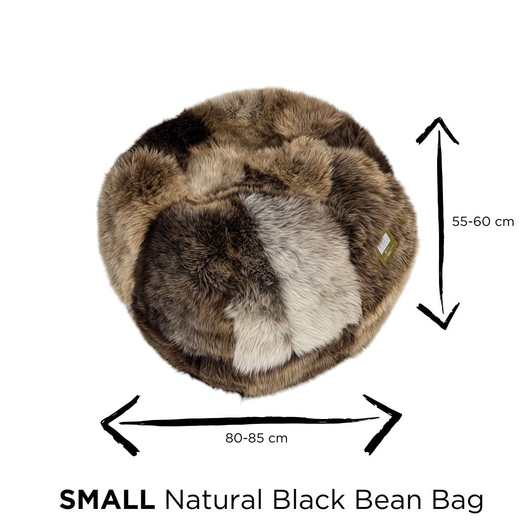 Bean Bag Colossus (Natural Longwool) MADE TO ORDER